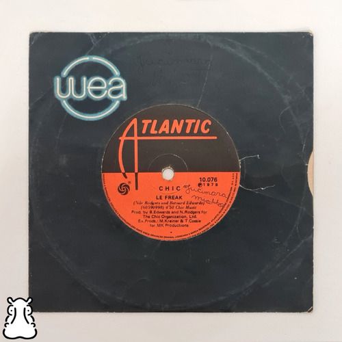 Ep Compacto Chic Savoir Fire Le Freak 1978 Disco De Vinil
