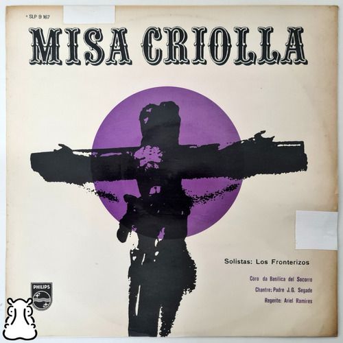 Lp Los Fronterizos Misa Criolla Gravado Argentina Vinil Mono