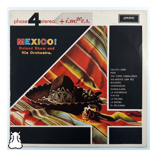 Lp Roland Shaw And His Orchestra Mexico Disco De Vinil