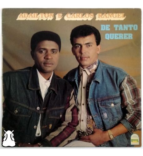 Lp Adailton E Carlos Rangel Detanto Querer Autografado Vinil