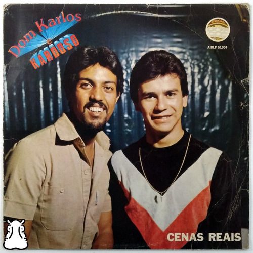 Lp Dom Karlos E Kardoso Cenas Reais Disco De Vinil 1983 - Hm