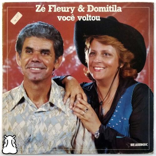 Lp Zé Fleury & Domitila Você Voltou Disco De Vinil 1989