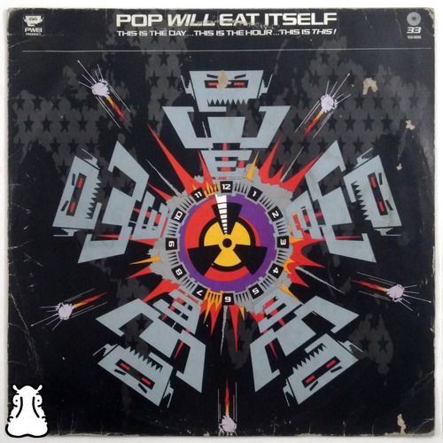 LP Pop Will Eat Itself - This Is The Day - Vinil 1989 - Hm