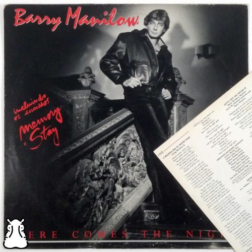 Lp Barry Manilow Here Comes The Night Disco De Vinil 1982