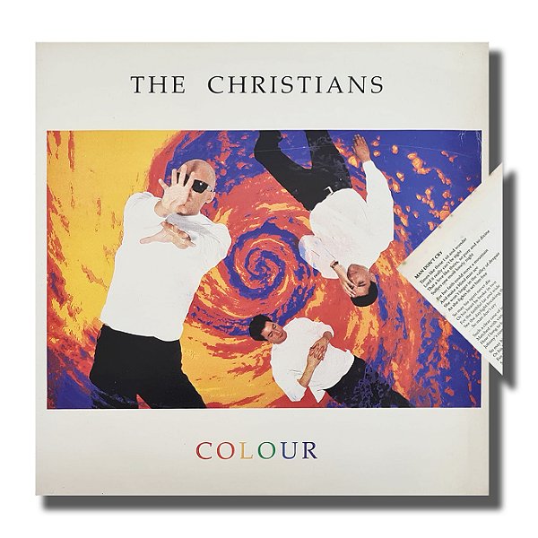 Lp The Christians Colour - Amostra Disco Vinil 1990 Encarte