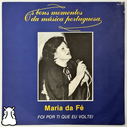 Lp Maria Da Fé Foi Por Ti Que Voltei Disco De Vinil 1986