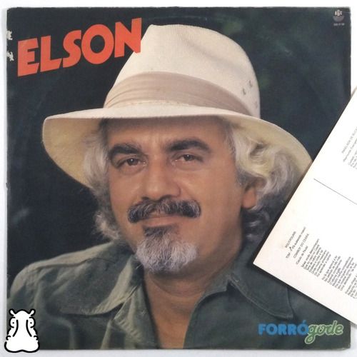 LP Elson Forrógode - 1987 Cowboy Do Ceará vinil Encarte - Hm