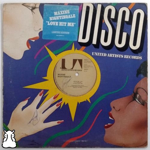 Lp Maxine Nightingale Love Hit Me Disco De Vinil Importado