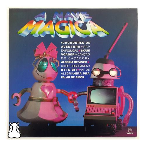 Lp A Nave Mágica - Disco Vinil Caçadores Aventura 1992 Leia