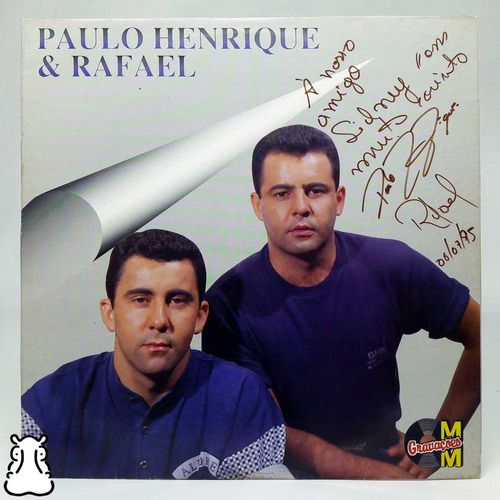 Lp Paulo Henrique & Rafael Me Telefona Vinil Autografado