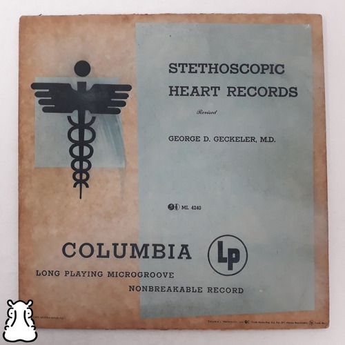 Lp George Geckeler Md Stethoscopic Heart Records Disco Vinil