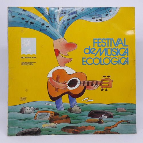Lp Festival De Música Ecológica Disco De Vinil 1992