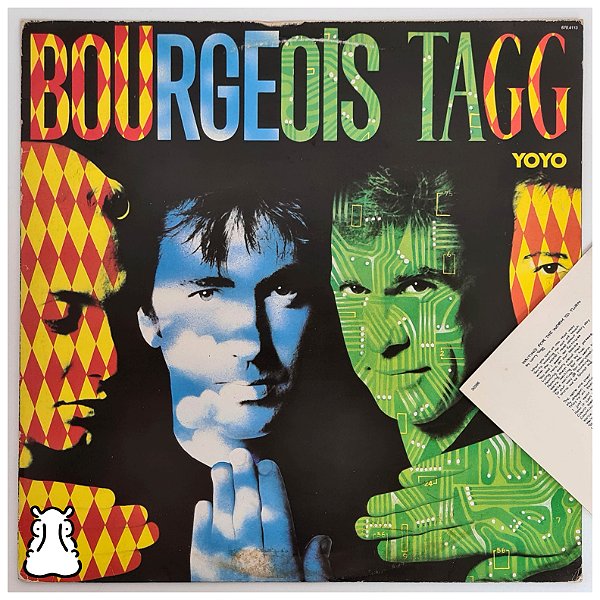 LP Bourgeois Tagg - Yoyo - Disco Vinil Encarte Amostra - Hm