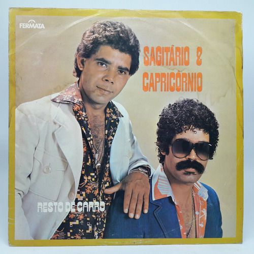 Lp Sagitário E Capricórnio Resto De Carro Disco De Vinil