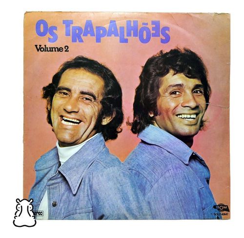 Lp Os Trapalhões Volume 2 Disco De Vinil Renato Aragão