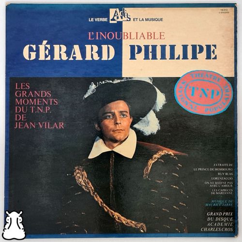 Lp Gérard Philip L'inoubliable Duplo Importado Vinil 1975