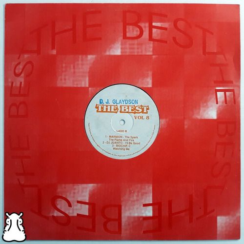 Lp The Best Vol. 8 - Dj Disco De Vinil Dj Zinc - Hm