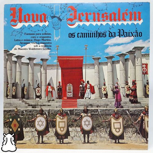 Lp Nova Jerusalém Os Caminhos Da Paixão Disco De Vinil 1983