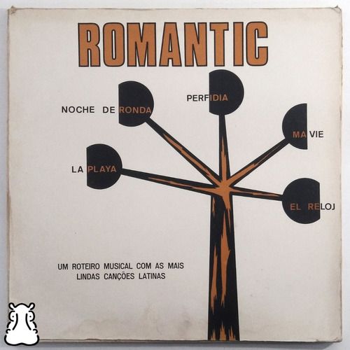 Lp Vários Romantic 4 Lps Disco De Vinil