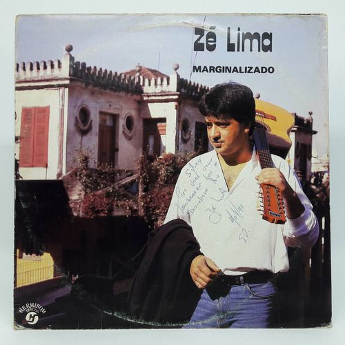Lp Zé Lima Marginalizado Disco De Vinil Autografado