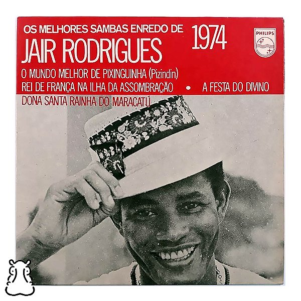 Compacto - Jair Rodrigues - Os Melhores Sambas - Vinil - Hm