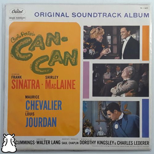Lp Trilha Sonora Filme Cole Porters Can Can Disco De Vinil