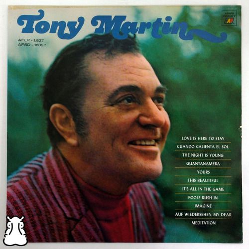 Lp Tony Martin 1971 The Night Is Young Imagine Disco Vinil