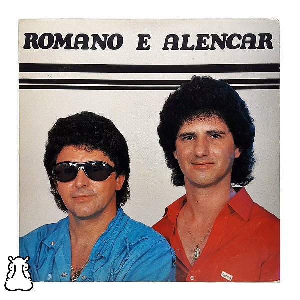 LP Romano e Alencar - 1988 - Disco Vinil Dedicatória - Hm