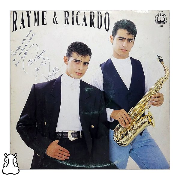 LP Rayme e Ricardo - Brigas De Amor - Vinil Dedicatória - Hm