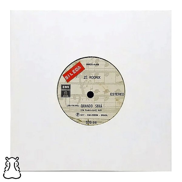 Compacto Zé Rodrix - Quando Será - Vais Beber - Vinil - Hm