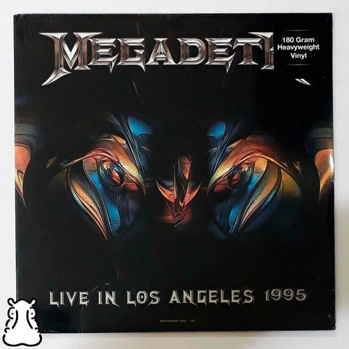Lp Megadeth Live Los Angeles 1995 Vinil Importado Novo - Hm