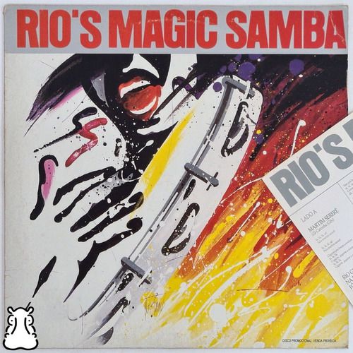 LP Rio's Magic Samba - Disco De Vinil 1986 com Encarte - Hm
