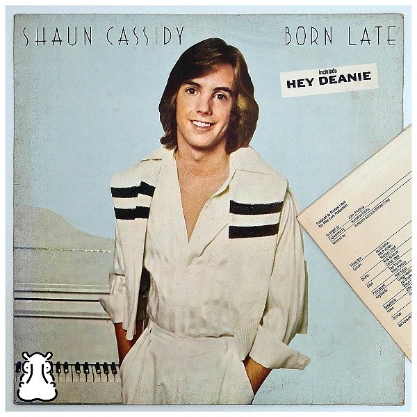 LP Shaun Cassidy Born Late Disco De Vinil 1978 Encarte - Hm