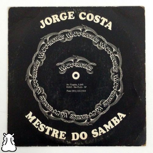 Compacto Jorge Costa Mestre Do Samba Disco Vinil 1983 - Hm
