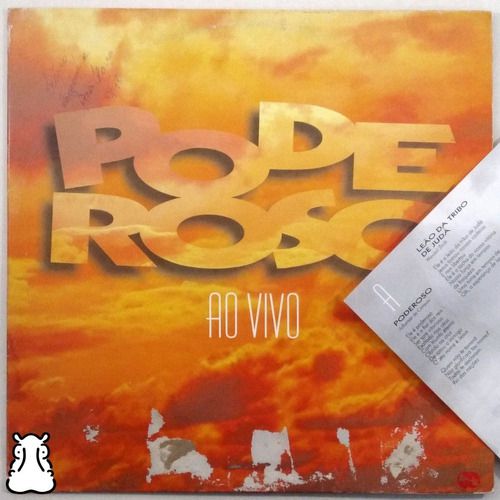 Lp Poderoso Ao Vivo Disco De Vinil  Com Encarte