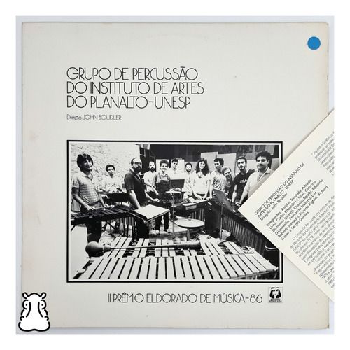 Lp Grupo De Percussão Unesp Ii Prêmio Eldorado De Música 86
