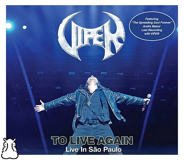 CD Viper - To Live Again In São Paulo - Novo Lacrado - Hm