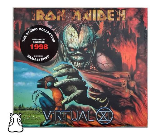 Cd Iron Maiden Virtual Xi 1998 Digipack Novo Lacrado - Hm