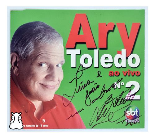 Cd Ary Toledo Ao Vivo N° 2 - Autografado