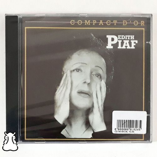Cd Edith Piaf Compact D'or Jezebel La Vie En Rose Novo