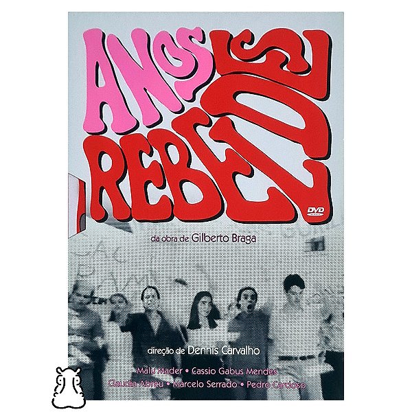Box 3 DVDs Novela - Anos Rebeldes - 2003 - Hm