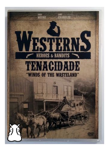 Dvd Filme Westerns Heroes & Bandits Tenacidade Novo Lacrado