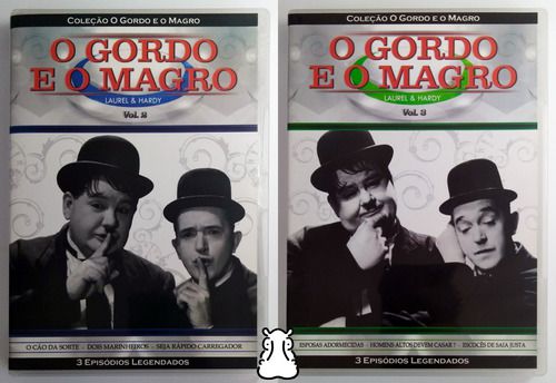2 Dvds Série - Coleção O Gordo E O Magro Vol. 2 - 3