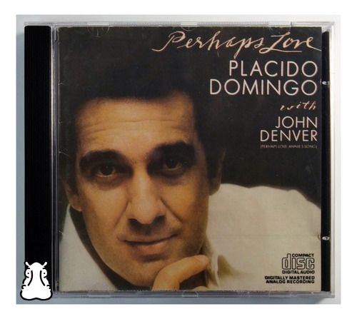 Cd Placido Domingo - Perhaps Love - With John Denver