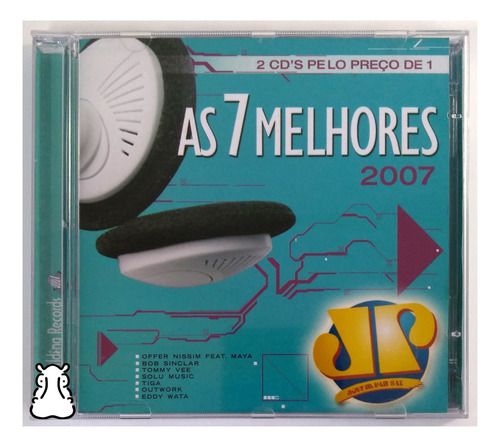 Cd Jovem Pan - As 7 Melhores 2007 - Duplo