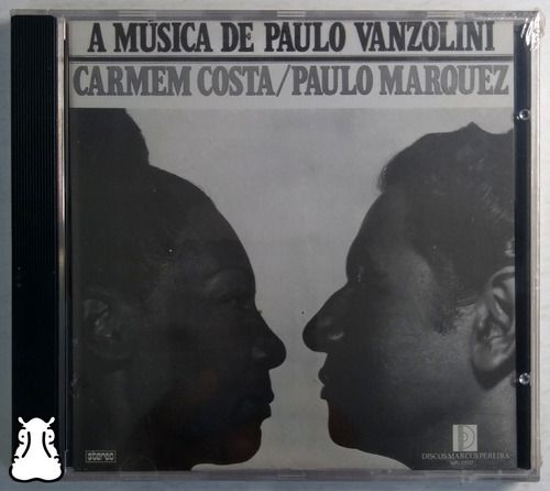 Cd Carmem Costa Paulo Marquez - Paulo Vanzolini 1974 Novo