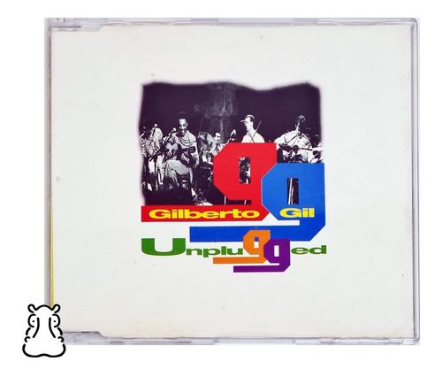 Cd Gilberto Gil - Unplugged - Promo - 2 Faixas 1994