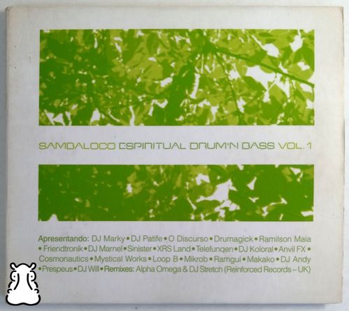 Cd Sambaloco Espiritual Drum'n'bass Vol. 1 - Duplo 2001
