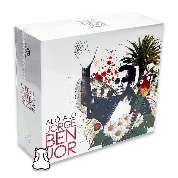 Box 5 CDs Jorge Ben Jor - Alô Alô - Novo Lacrado - Hm