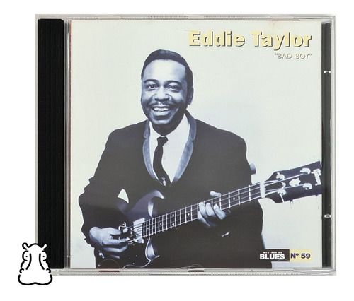 Cd Eddie Taylor Bad Boy 1997 Mestres Do Blues N° 59